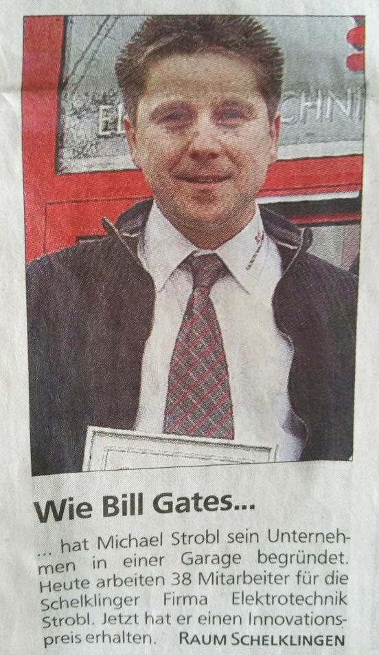 Elektrotechnik Strobl - Wie Bill Gates ...