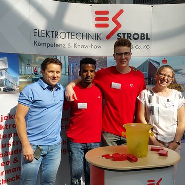 Elektrotechnik Strobl | Ausbildungsmesse Heinrich Kaim Schule Schelklingen 2018