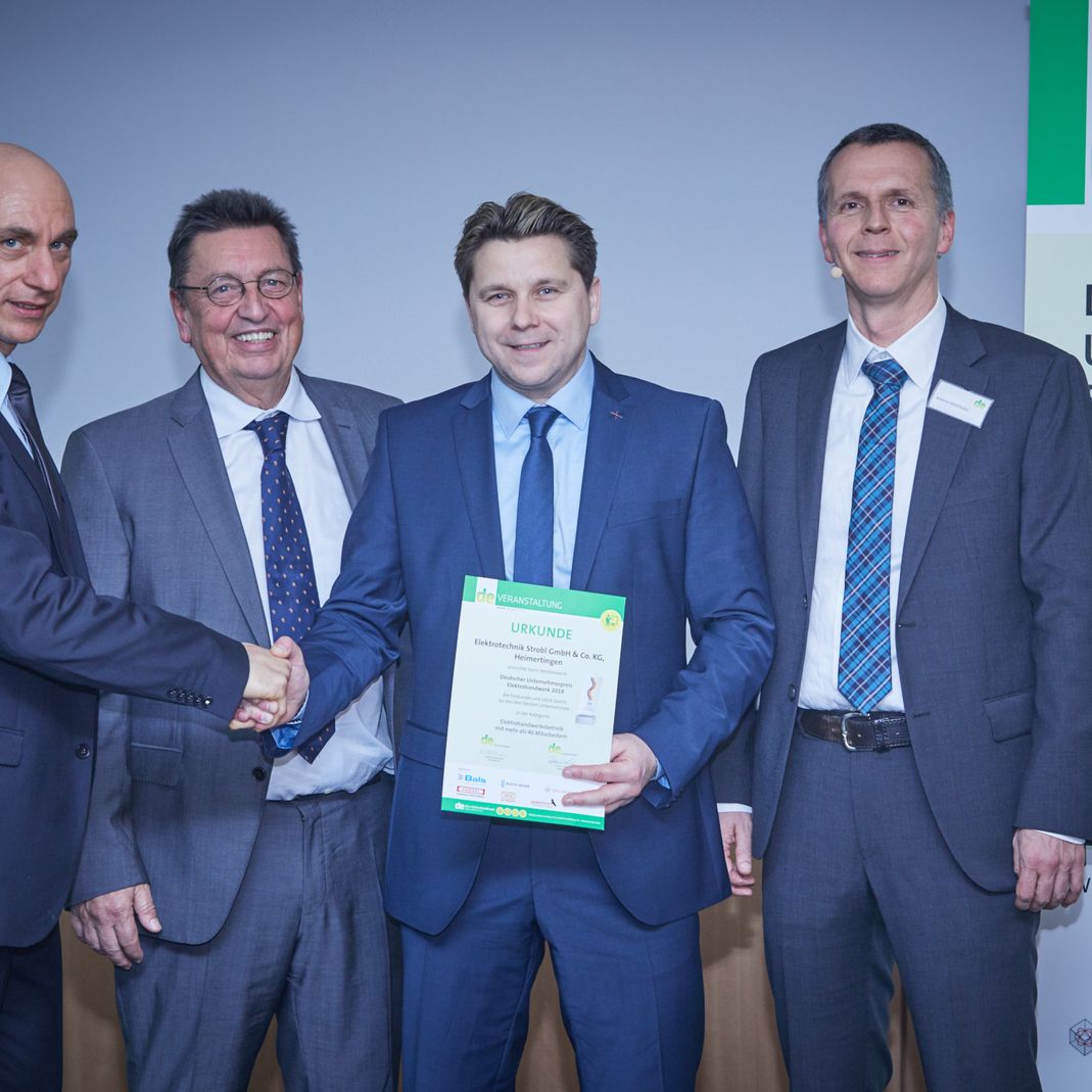 Unternehmerpreis Elektrohandwerk 2018