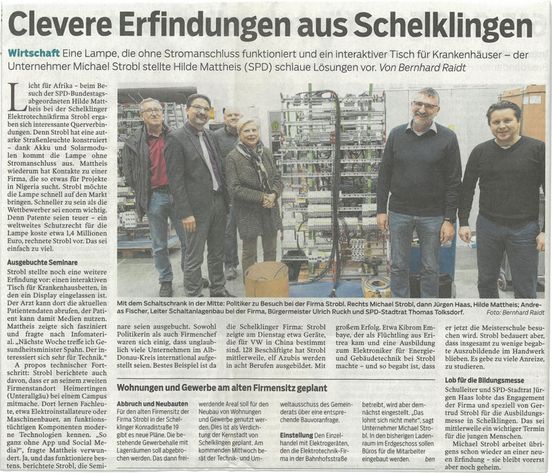 Clevere Erfindung aus Schelklingen