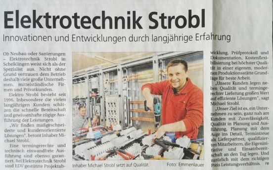 Elektrotechnik Strobl - SWP 28.04.2011
